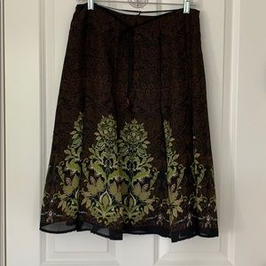 MOLLY & MAX WOMEN’s MID LINRD SKIRT SZ6